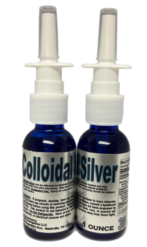 Colloidal Silver Nasal Spray